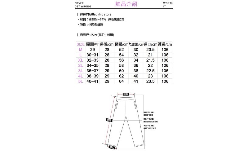 【現貨供應】超薄涼爽工作褲 任選三件 999元同UNIQLO版型 超薄 超彈力 超薄有感 雙側口袋工作褲 S