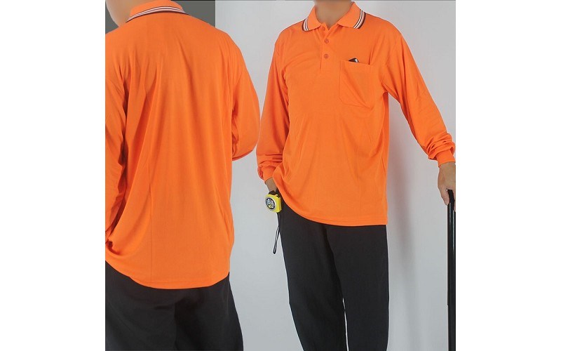 POLO杉 吸濕排汗衣 工作衣 工作服吸濕排衣長袖 衣著者感到乾爽，並幫助身體有效的控制體溫，預防臭味或是汗水產生的悶熱